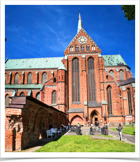 The main entrance to the church.